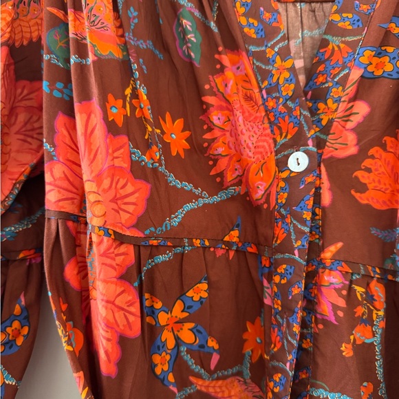 Farm Rio Button-Front Dress - NWOT - Picture 3 of 5